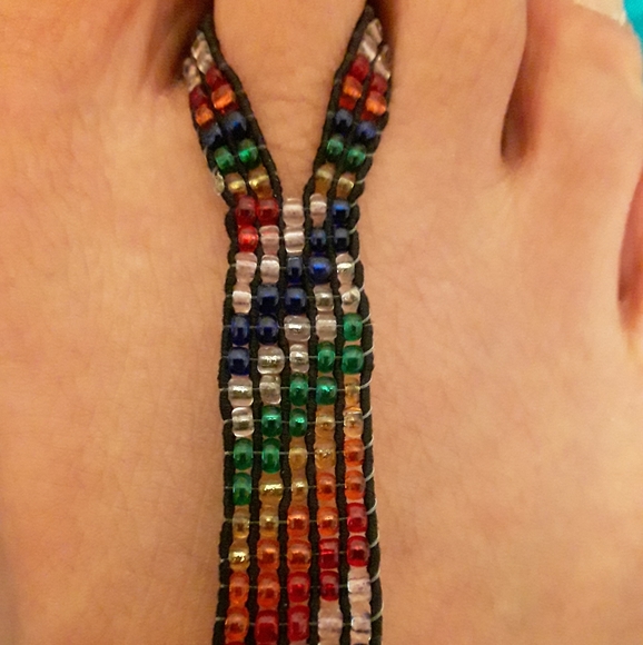 NYOSHOOS BAREFOOT SANDALS FOOT JEWELRY - Picture 3 of 12